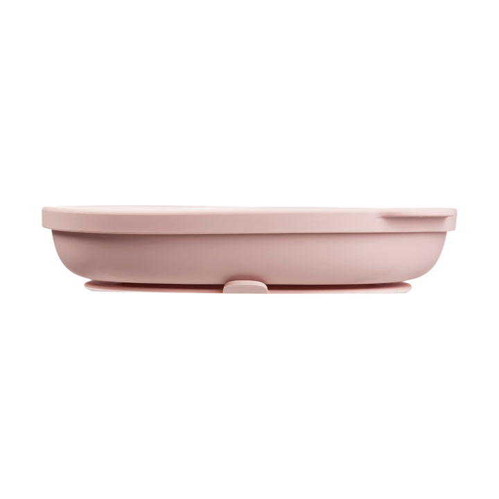 Silicone Plate + Lid - Blush