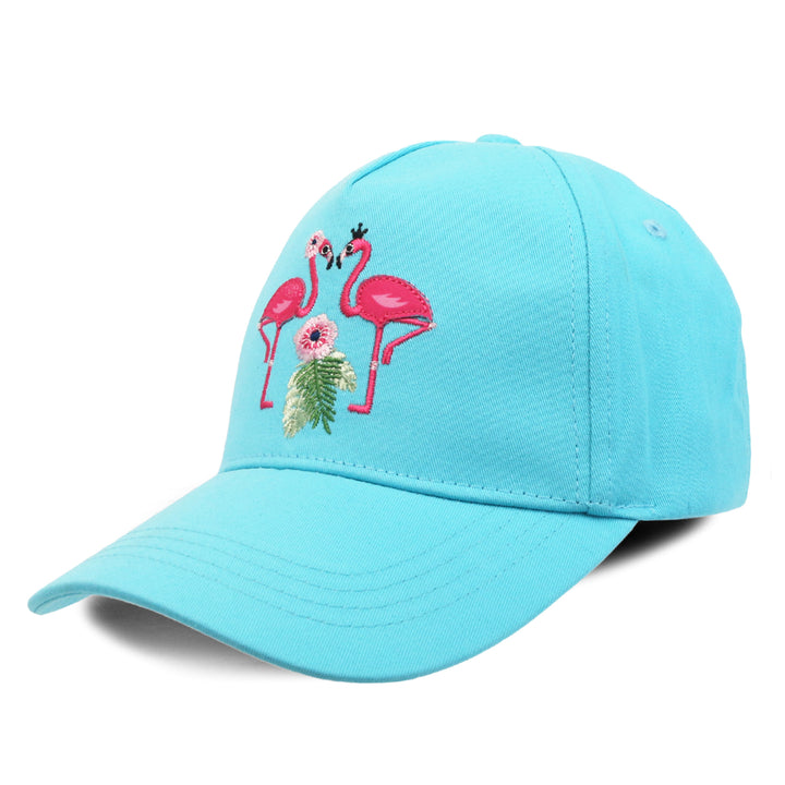 Kids UPF50+ Ball Cap - Flamingo