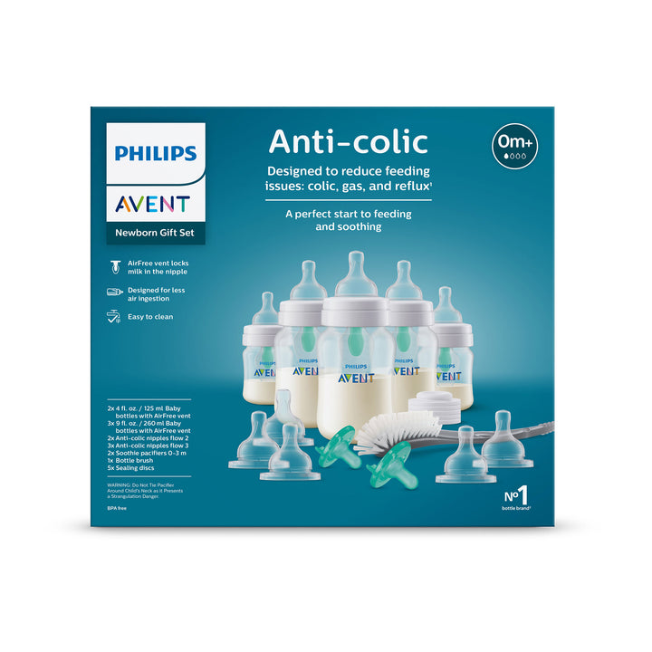 Anti-colic Baby Bottle with AirFree Vent Gift Set