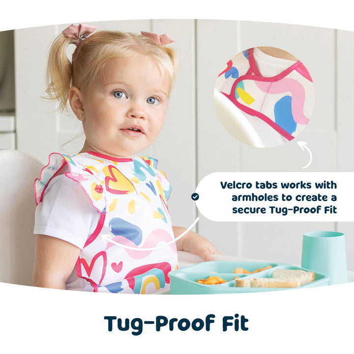 Mess-proof Apron Bib - Flutter