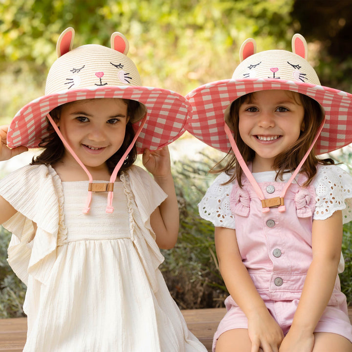 Kids Lifeguard Straw Hat - Bunny