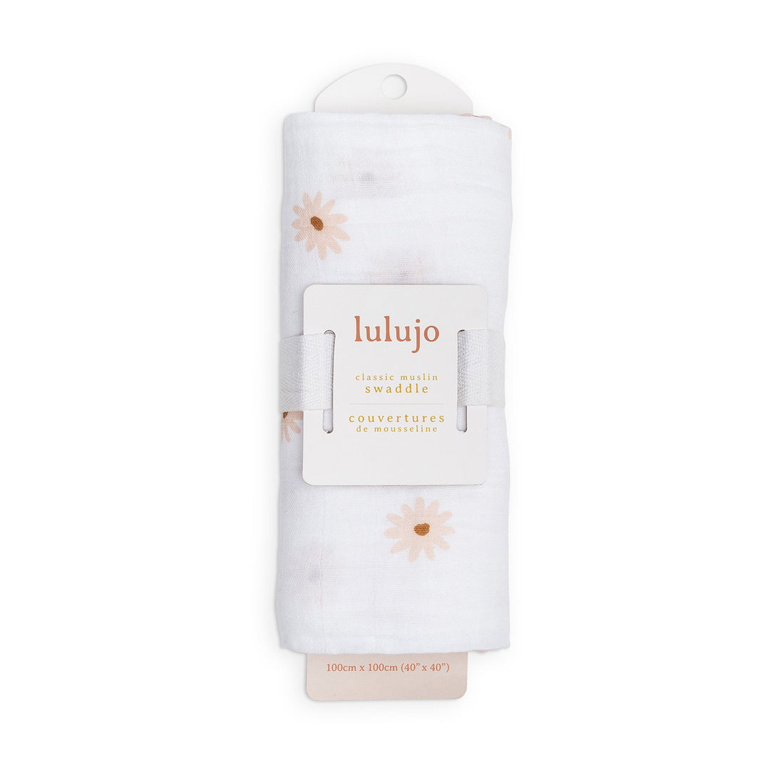 Cotton Muslin Swaddle Blanket - 40x40