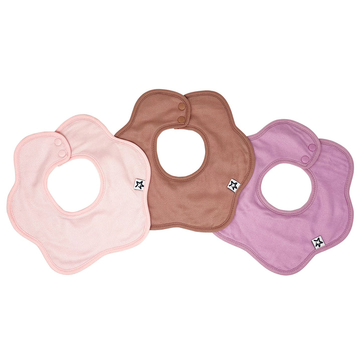 Kaffle Roundabout Drool Bibs - 3pk