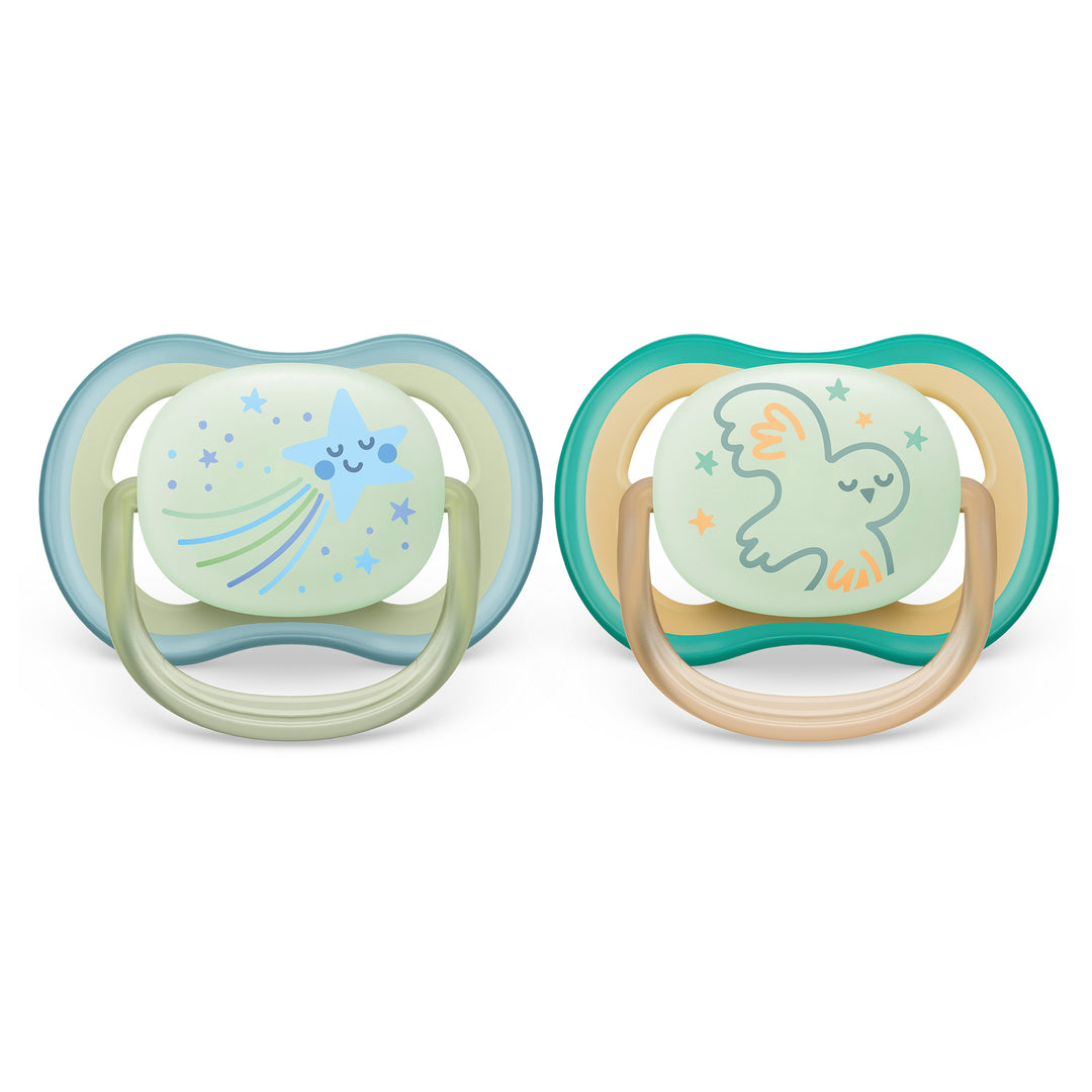 Ultra Air Pacifier Nighttime - 2 pack