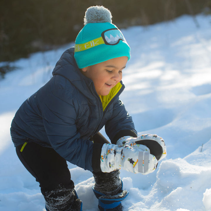 Water Repellent Ski Mittens