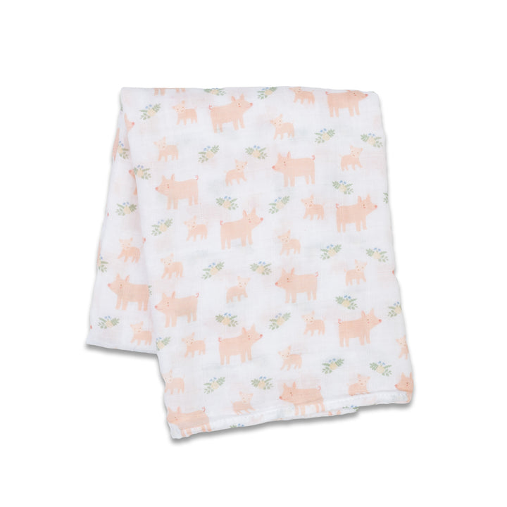 Cotton Muslin Swaddle Blanket - 40x40