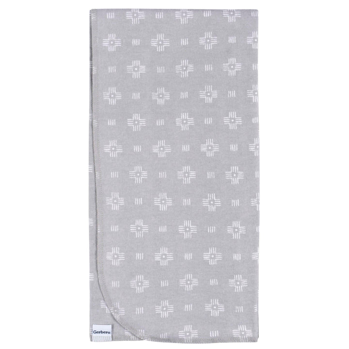 Flannel Receiving Blanket - 4pk