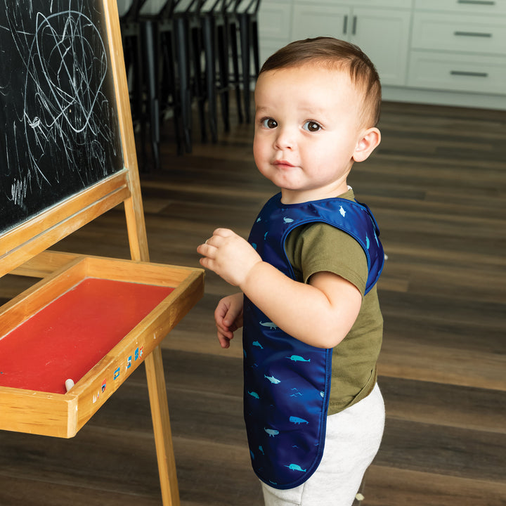 Mess-proof Apron Bib - Ocean Life