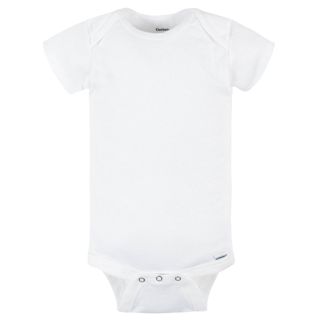 Short Sleeve Bodysuit Onesies - 5pk