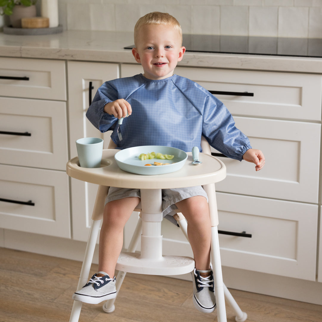 Bavoir à manches longues anti-salissures