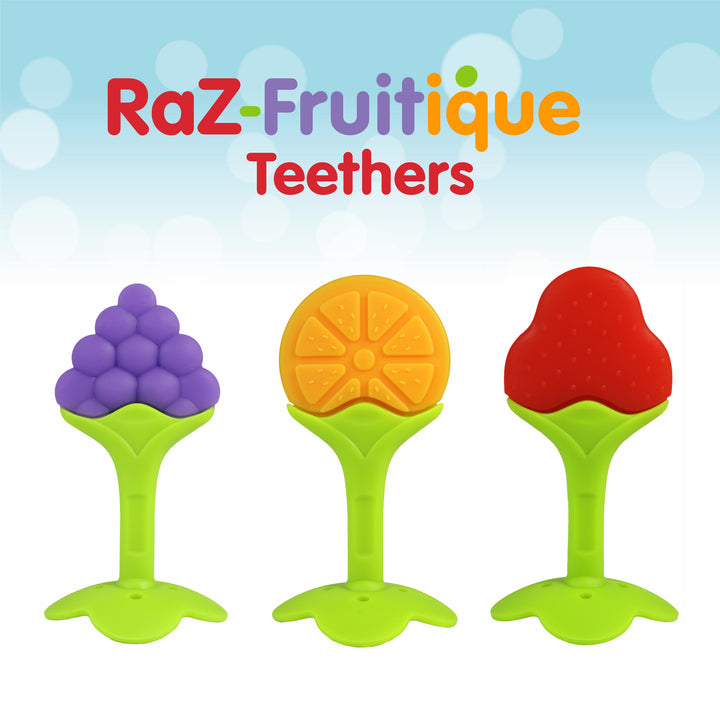 Fruitique Silicone Teether Set - 3 pack