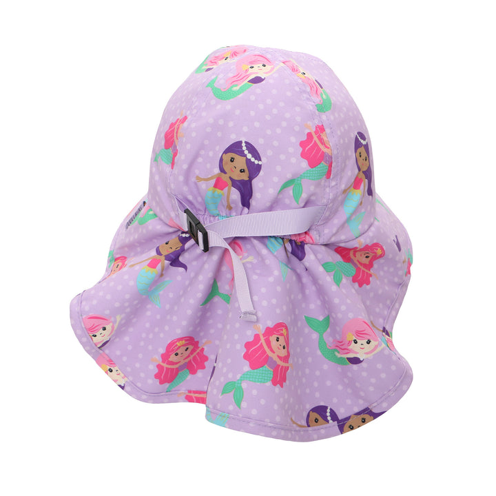 UPF50+ Baby-Toddler Cape Sun Hat - Mermaid