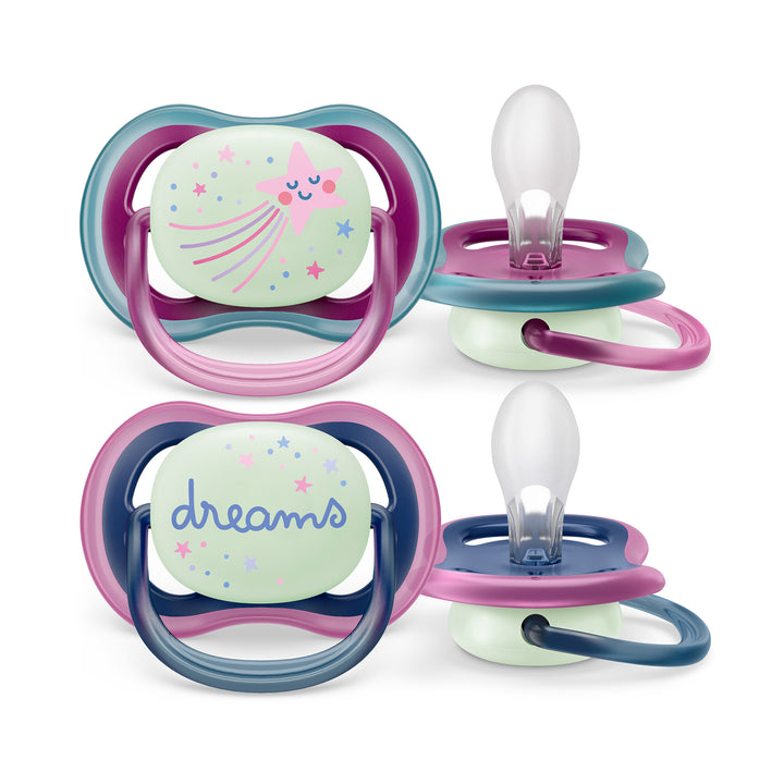 Ultra Air Pacifier Nighttime - 2 pack