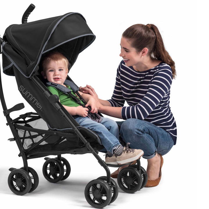 3D Lite Plus Stroller Matte Black