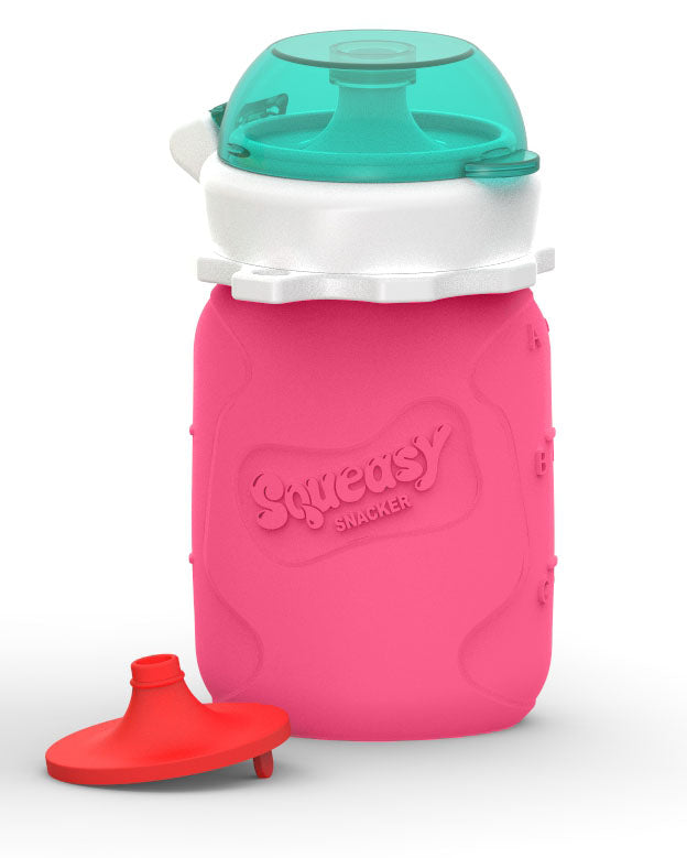 Squeasy Gear - Snacker 3.5oz Pink 3.5oz Snacker - Pink 856116007330