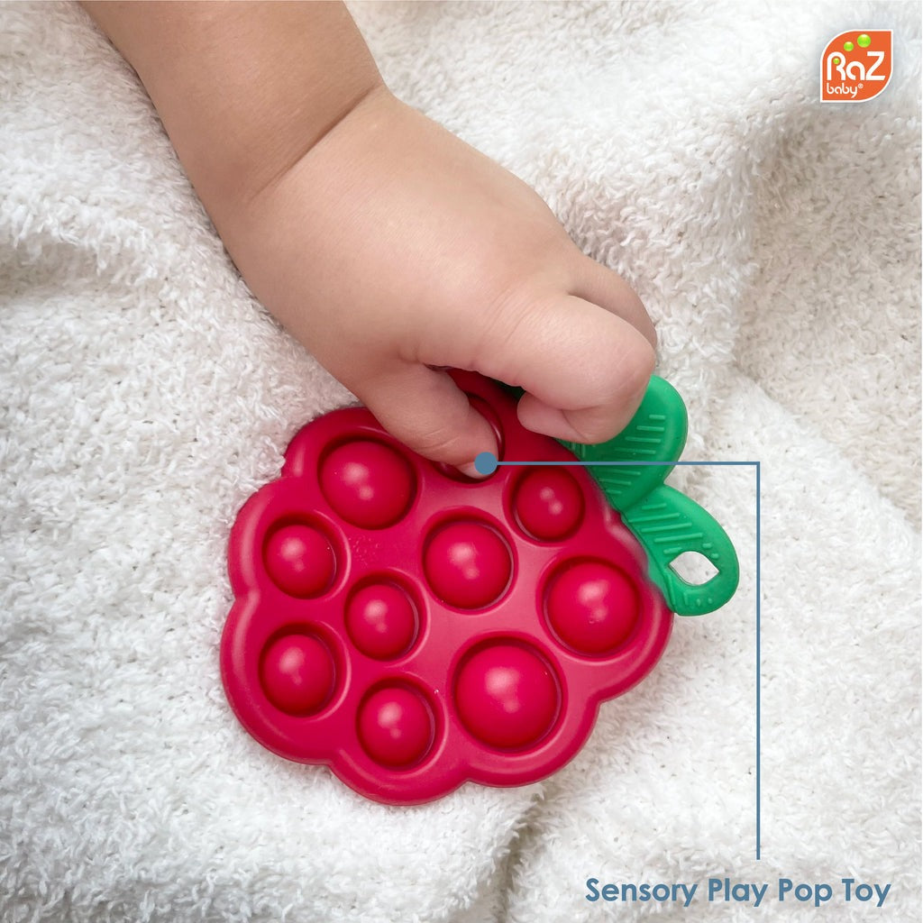 RaZberry Pop Silicone Teether