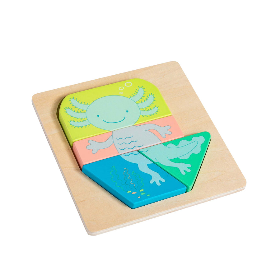 Mary Meyer - Wooden Puzzle - Axolotl 9" Wooden Puzzle - Axolotl 9" 719771261601