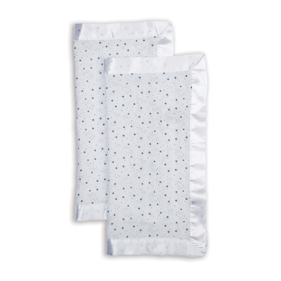 Security Blankets 2PK Muslin Cotton - Stars