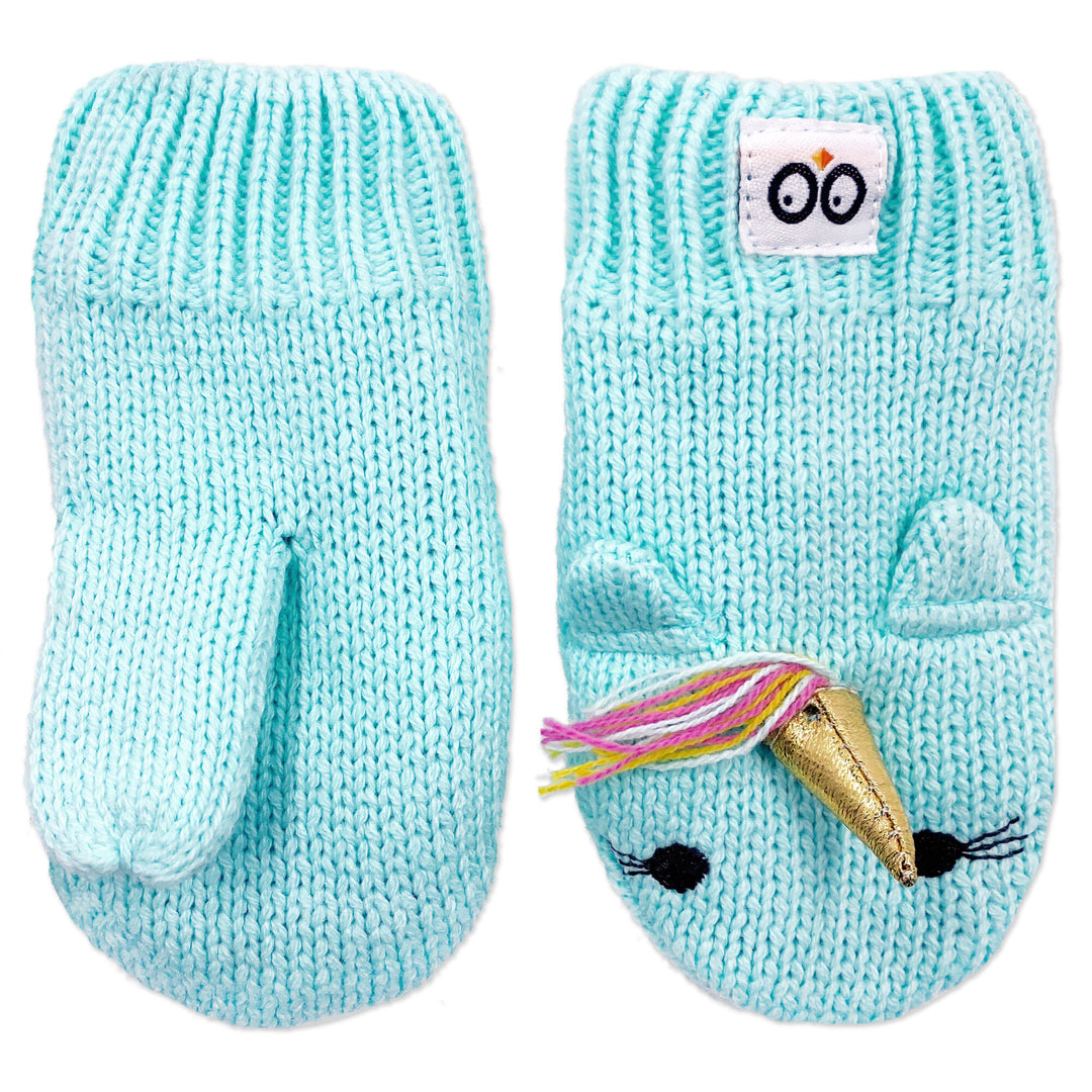 Baby-Toddler Knit Mittens