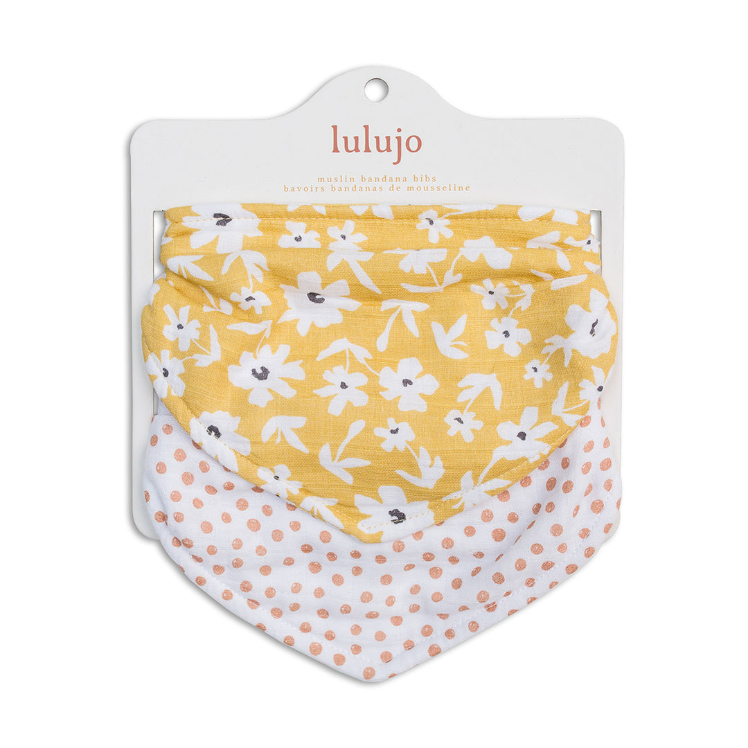 Lot de 2 bavoirs bandana