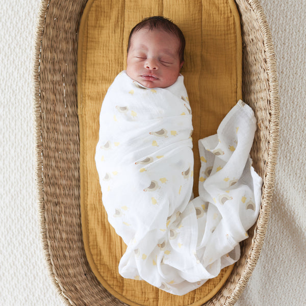 2pk Cotton Muslin Swaddle Blanket - 40x40