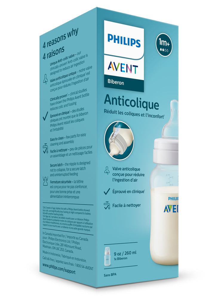 Anti-colic Baby Bottle - 9oz - 1 pack