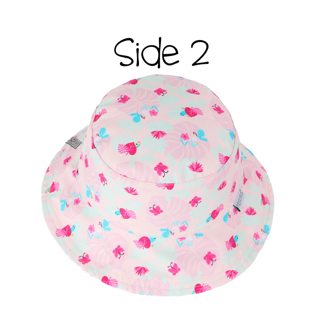 Reversible Kids UPF50+ Patterned Sun Hat