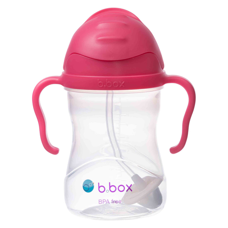 Bbox - Sippy Straw Cup 240ml - Raspberry Sippy Cup - Raspberry 9353965005025