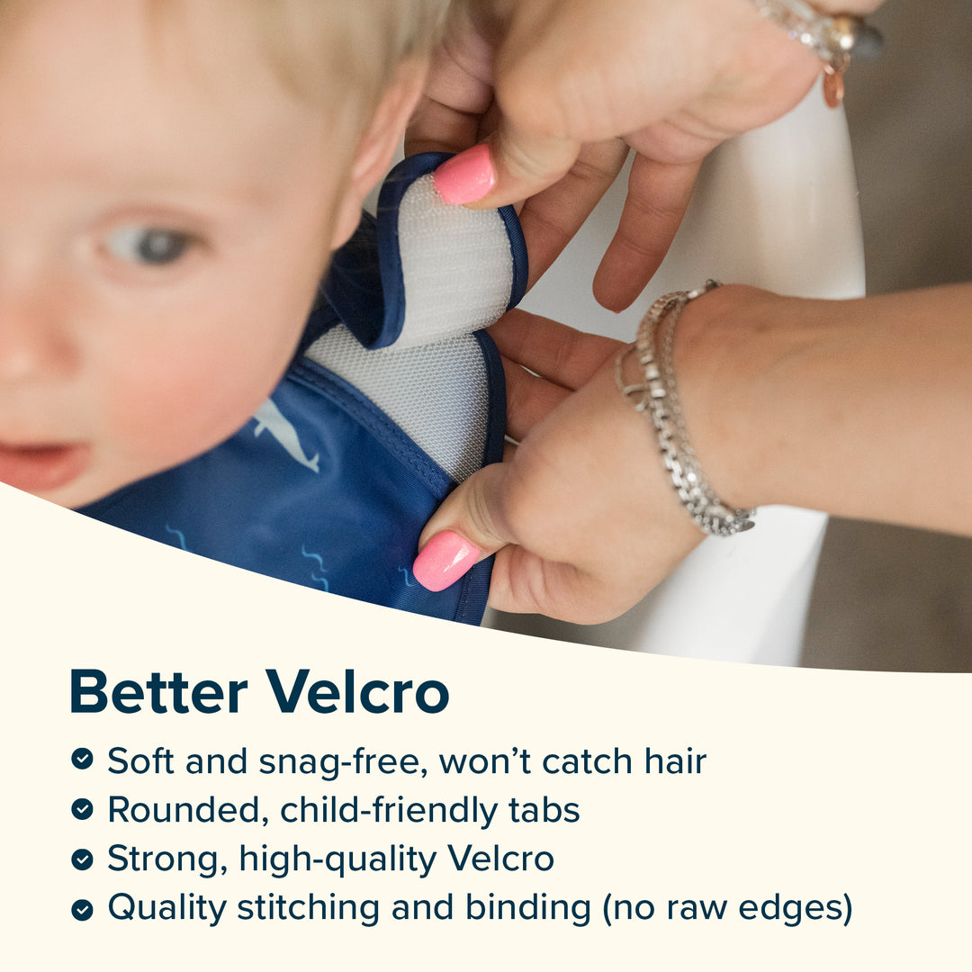 Bavoir anti-dégâts facile à utiliser - paquet de 3