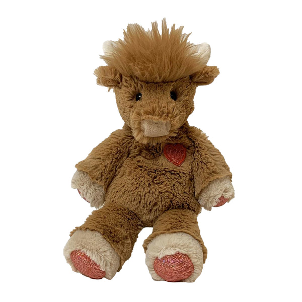 Marshmallow Junior Honey Highland Cow