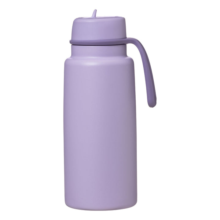 1L Insulated Flip Top Bottle - Lilac Love