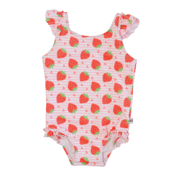 Baby Ruffled 1 Piece Swimsuit