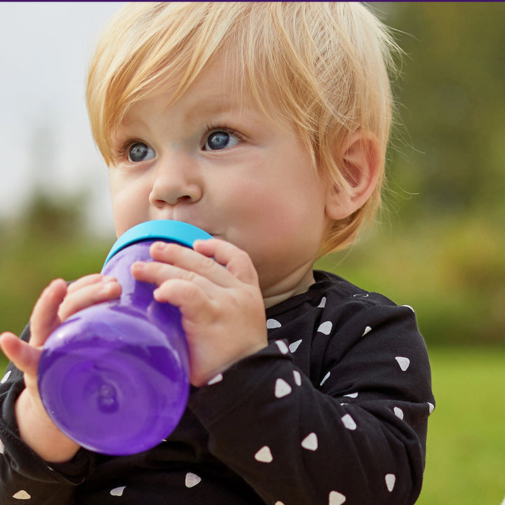 My Grippy Sippy Spout Cup - 10oz - Blue/Green - 2 pack