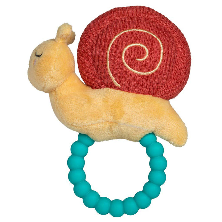 Teether Rattle - Skippy Snail - 6"