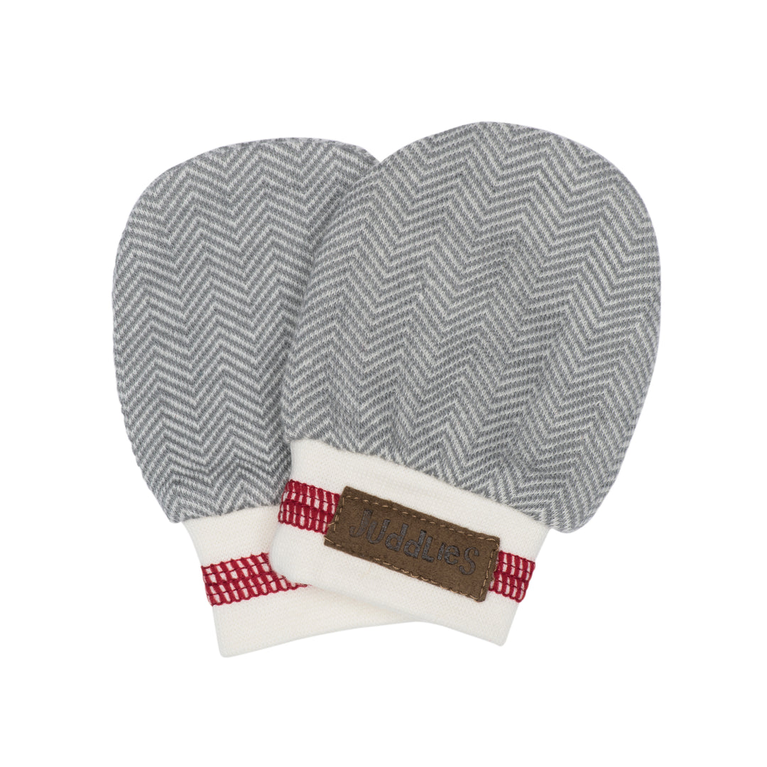 Organic Cottage Scratch Mitts - Driftwood