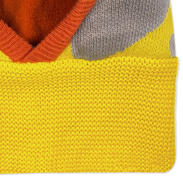 Bonnet cagoule en tricot pour bébé et tout-petit