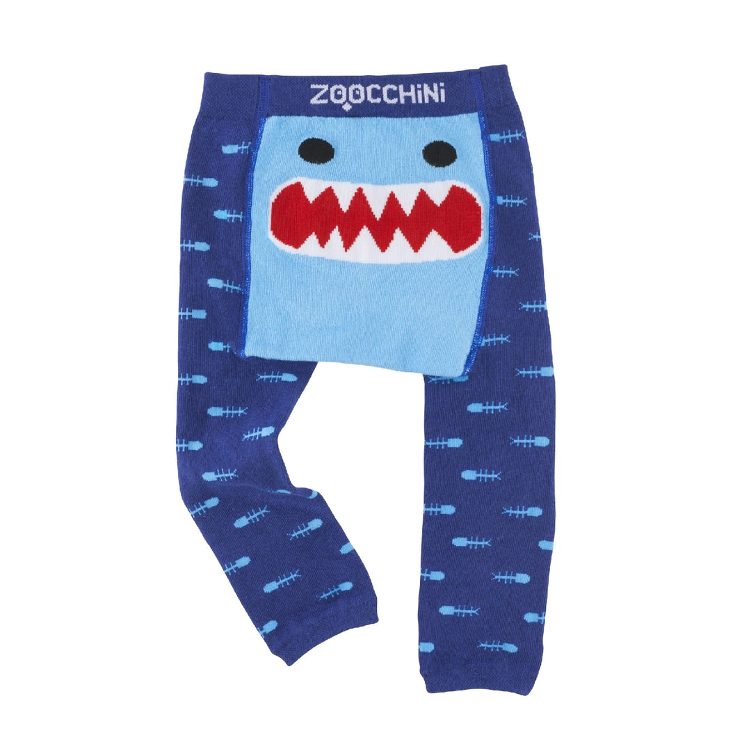 grip+easy™ Comfort Crawler Legging & Sock Set - Sherman Shark