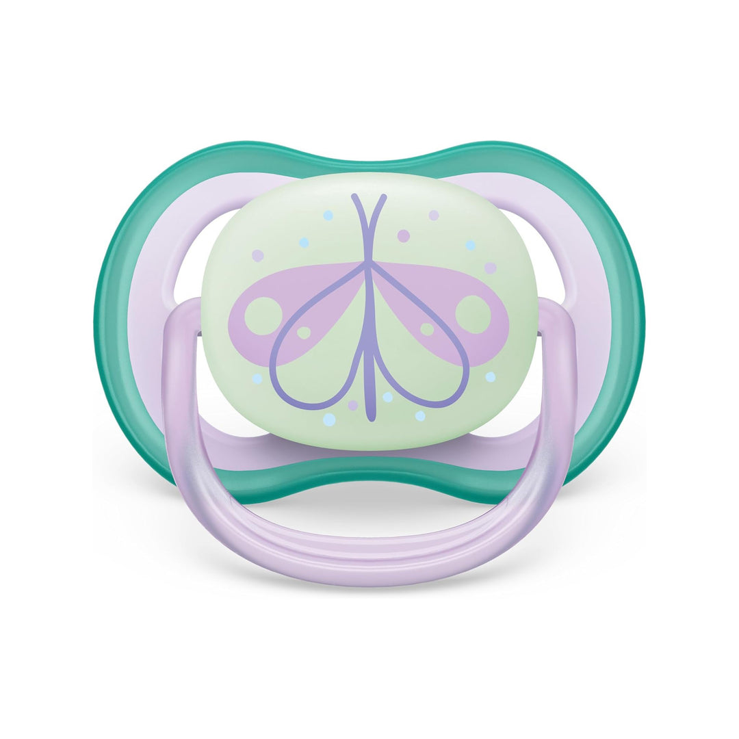 Ultra Air Pacifier Night - 3 Pack - 0-6M Lil/Butterfly