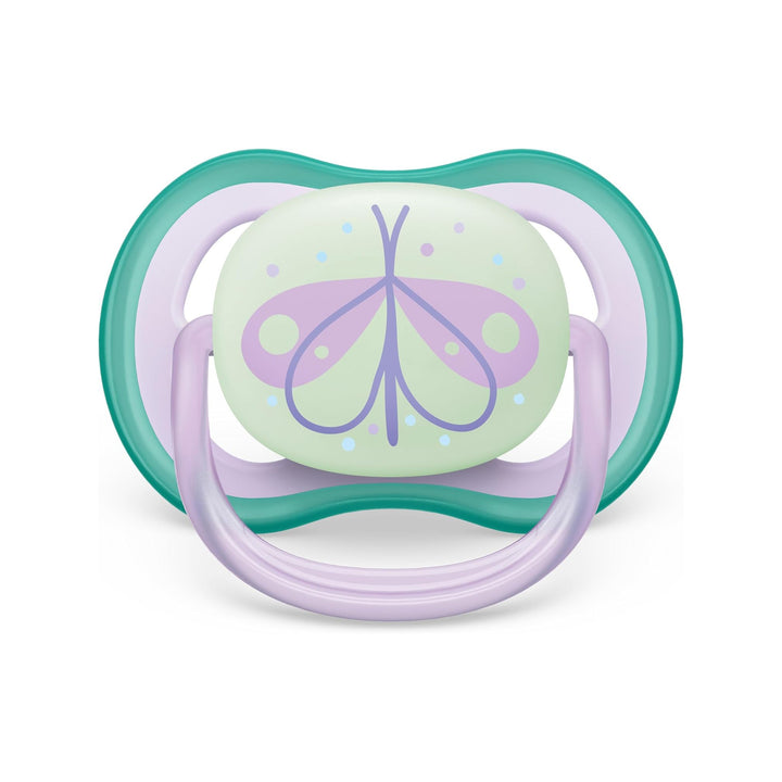 Ultra Air Pacifier Night - 3 Pack - 0-6M Lil/Butterfly