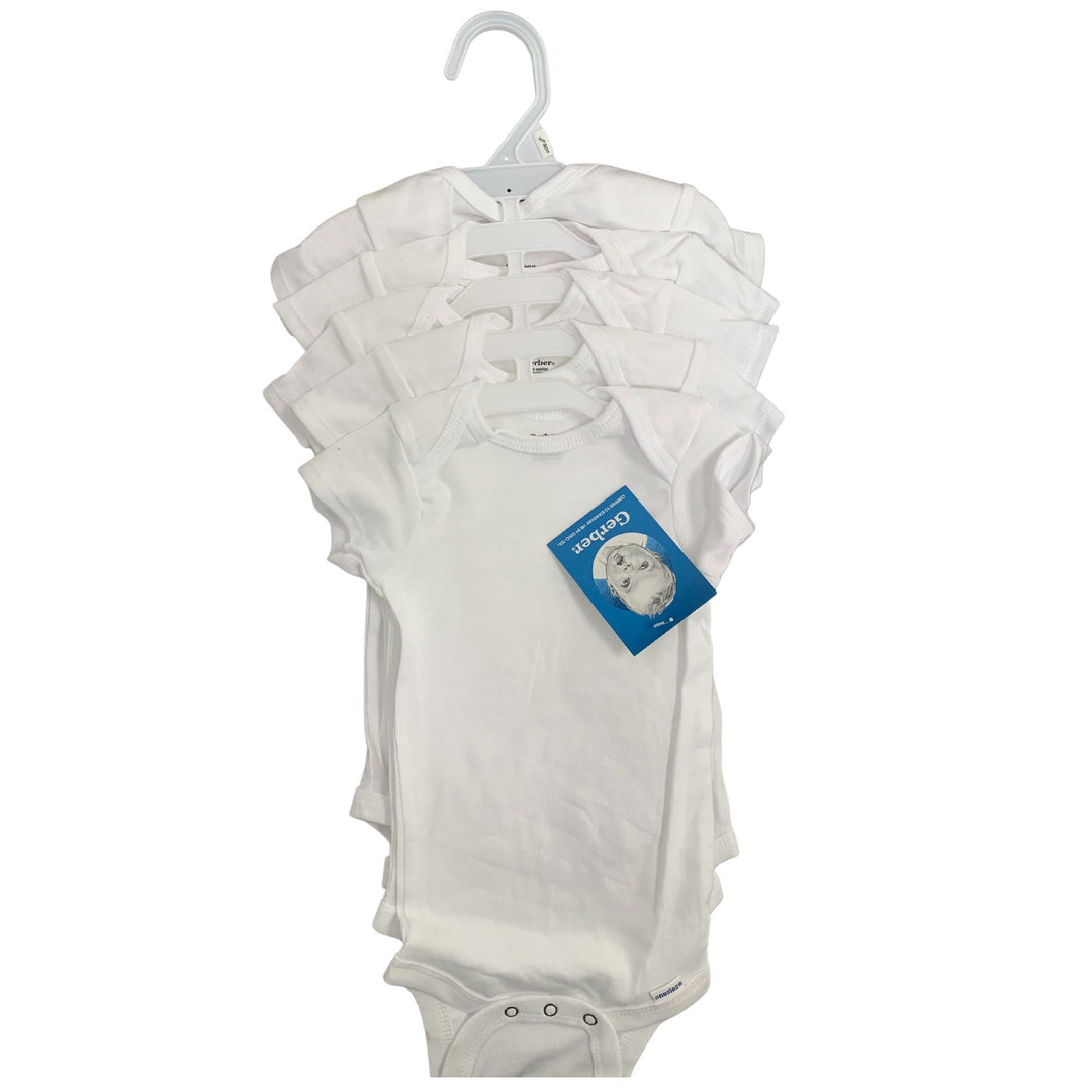 Short Sleeve Bodysuit Onesies - 5pk