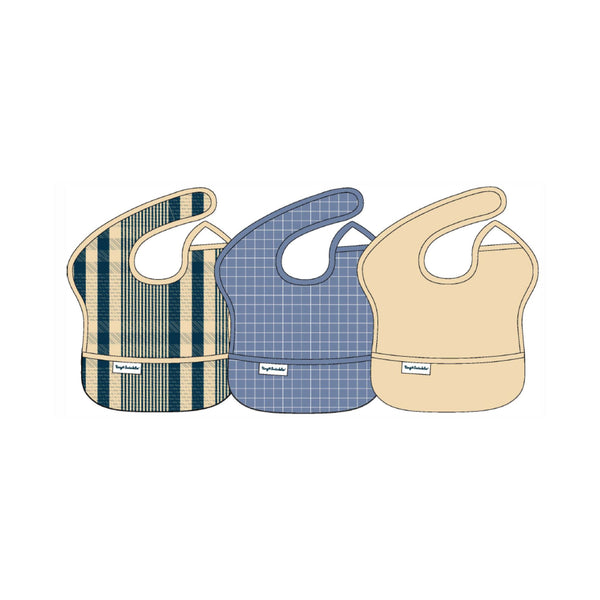 Bavoir anti-dégâts facile à utiliser - paquet de 3