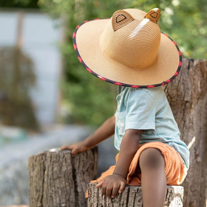 Kids Lifeguard Straw Hat