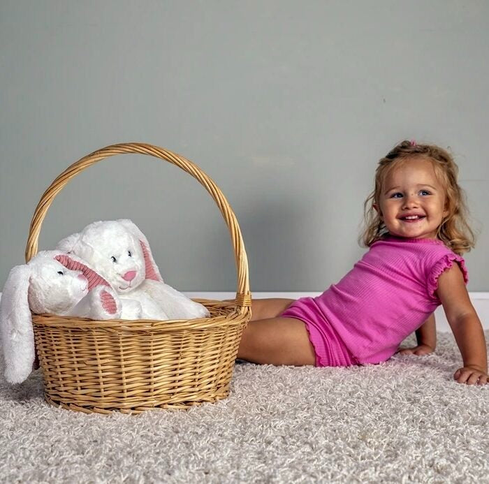 Marshmallow Cottonball Bunny 13"