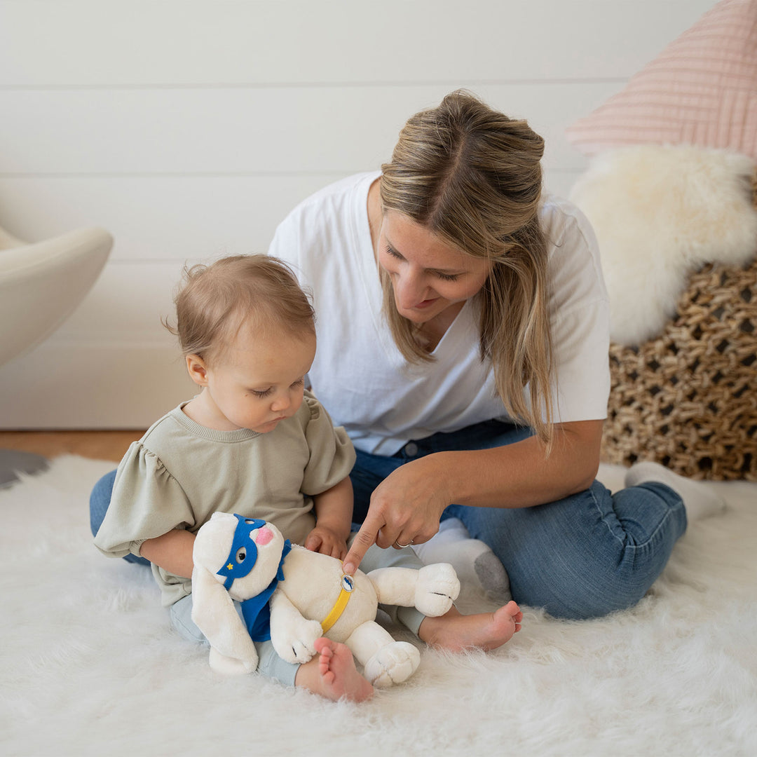 Superhero Bunny Stuffed Animal Toy