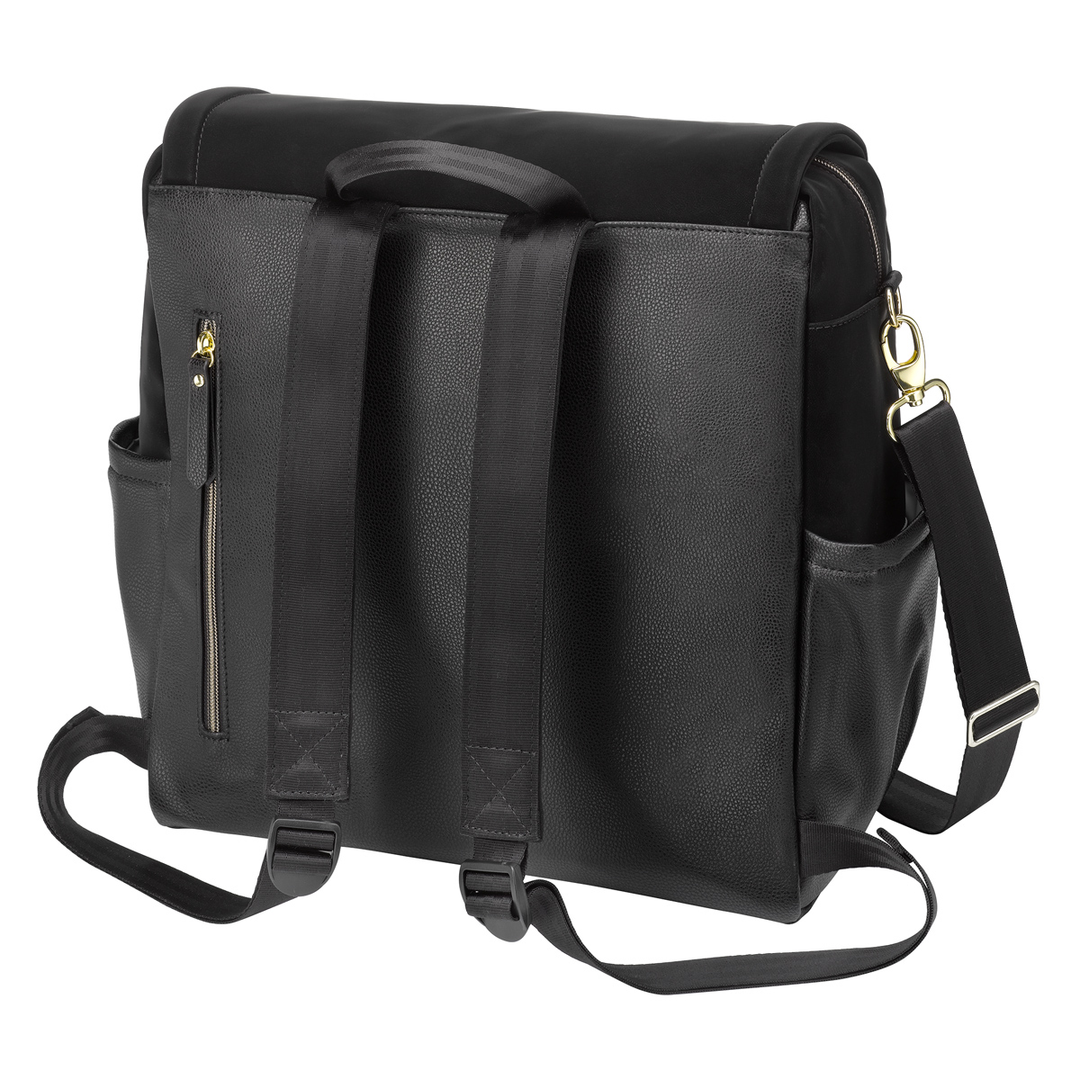 Boxy Backpack   Twilight Black with Stardust lining