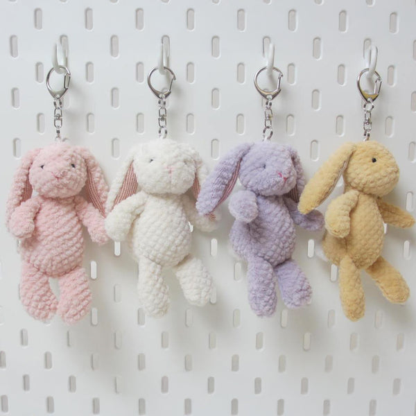 Nibbles Bunny Charm Assortment - 4 colors 5"