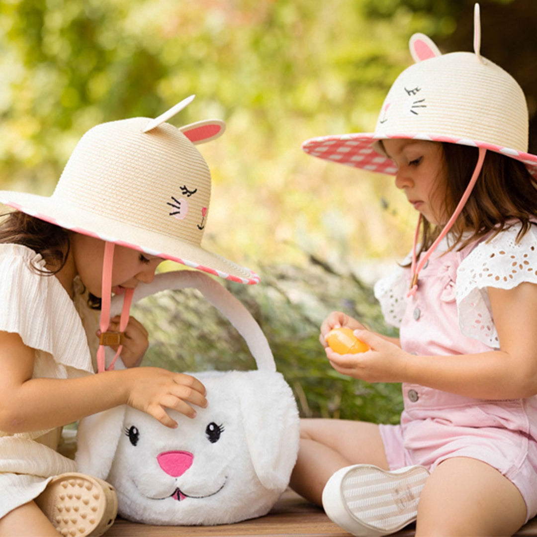 Kids Lifeguard Straw Hat   Bunny