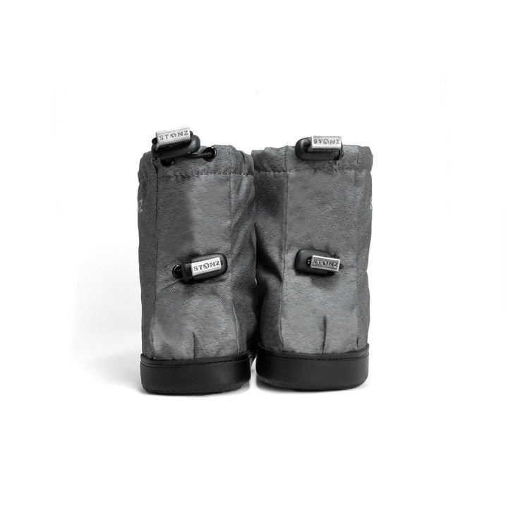 Toddler Booties - Heather Grey (Hidden Elastic)