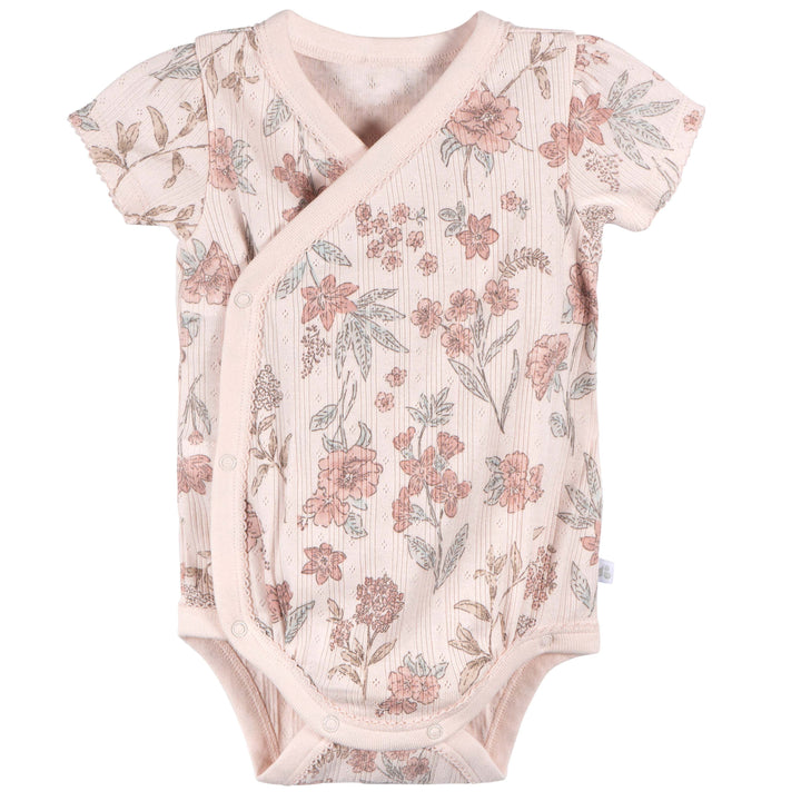 Short Sleeve Bodysuits - 3pk