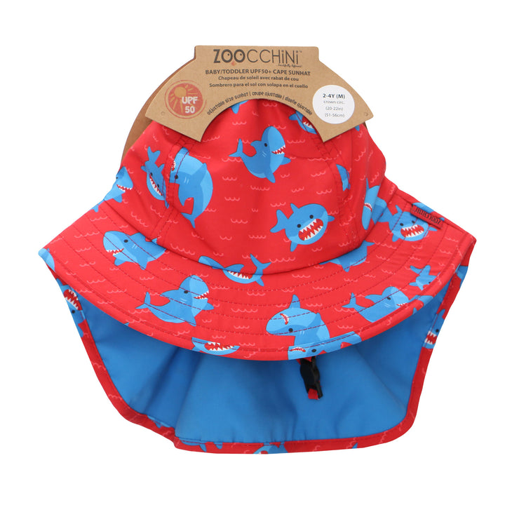 UPF50+ Baby-Toddler Cape Sun Hat